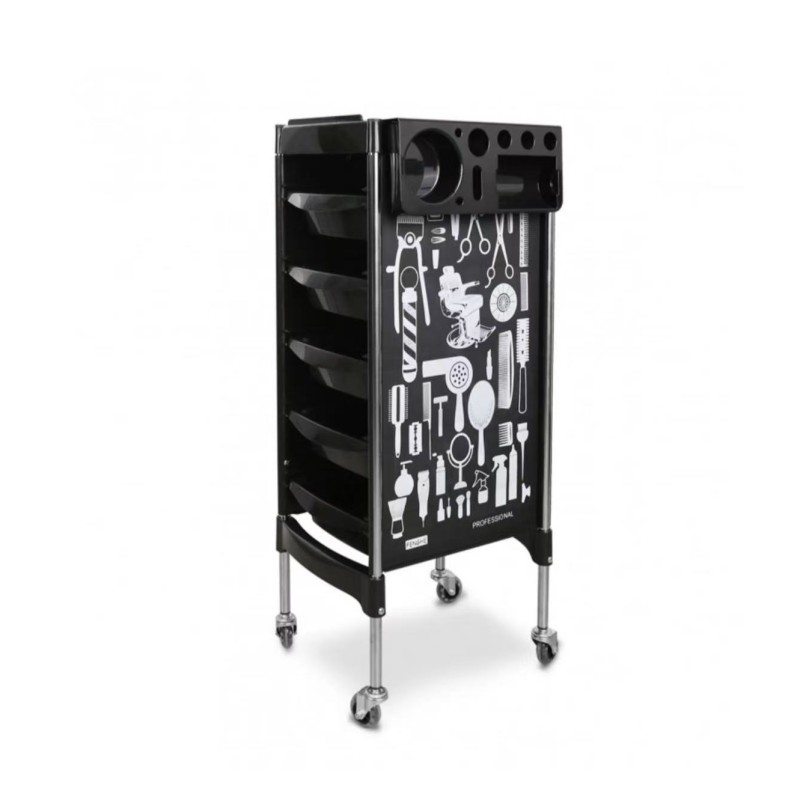 Hair salon auxiliary trolley