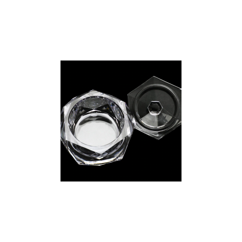 VASITO DE CRISTAL PARA ACRILICO Uñas