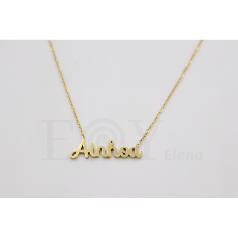 Necklace with name "Ainhoa"