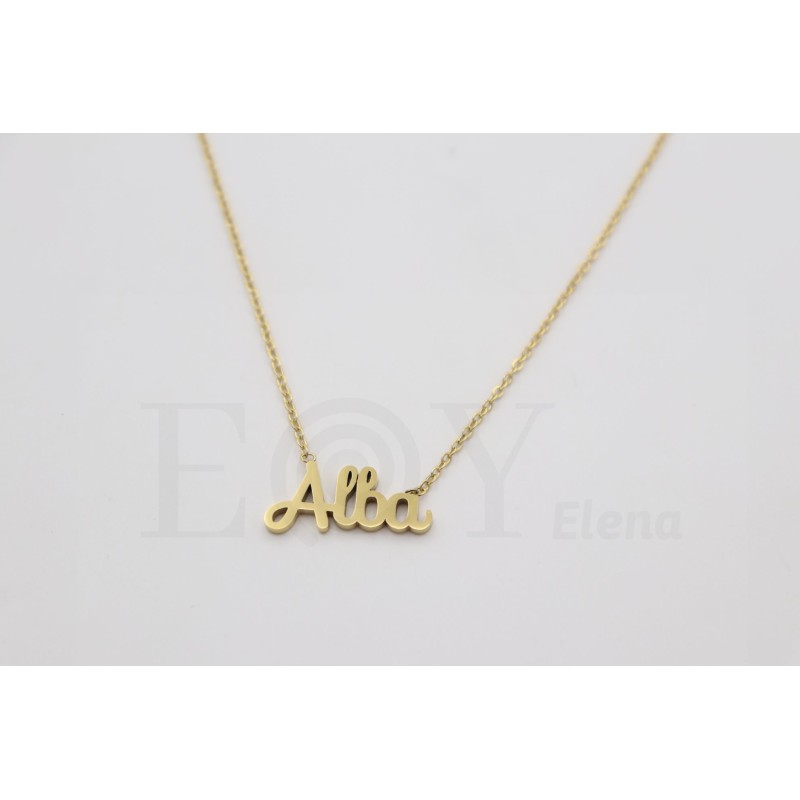 Name necklace "Alba"