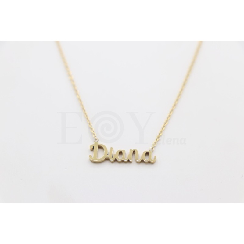 Diana name necklace