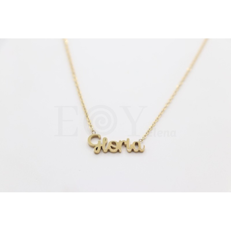 Name necklace "Gloria"