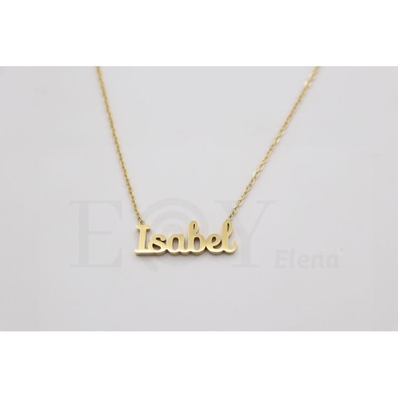 Name necklace "Isabel"