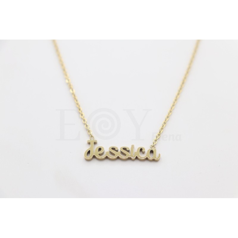 Collar con nombre "Jessica"