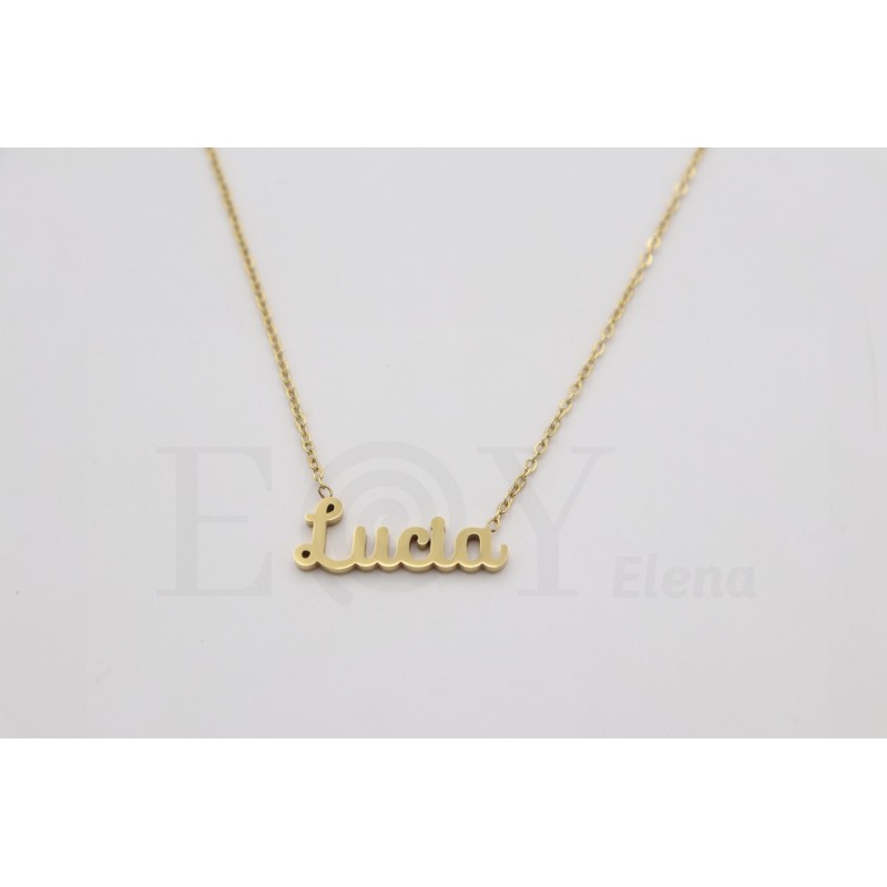 Necklace with name "Lucia"