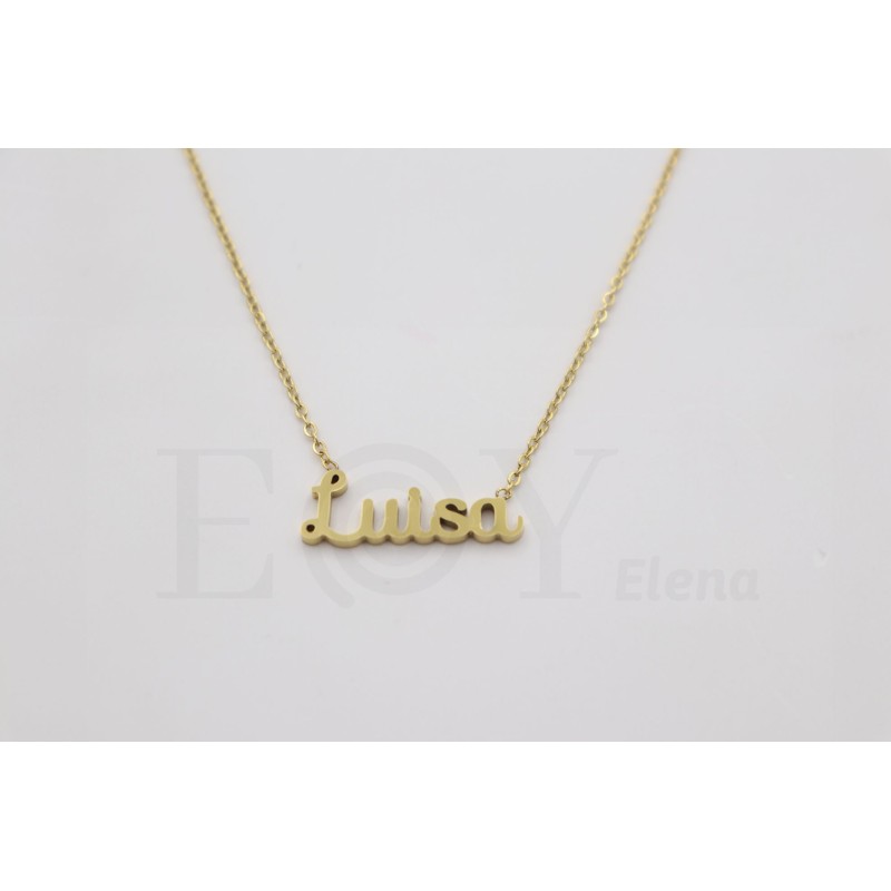 Necklace with name "Luisa"