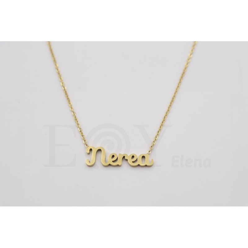 Collar con nombre "Nerea"