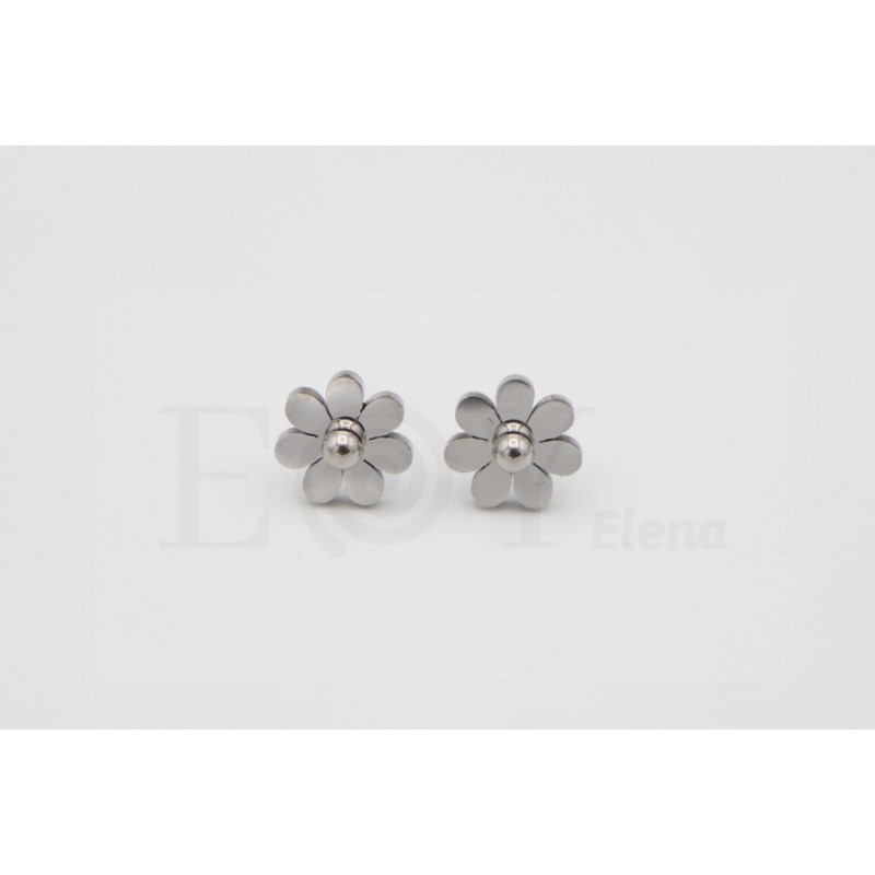 Pendientes de flor grande