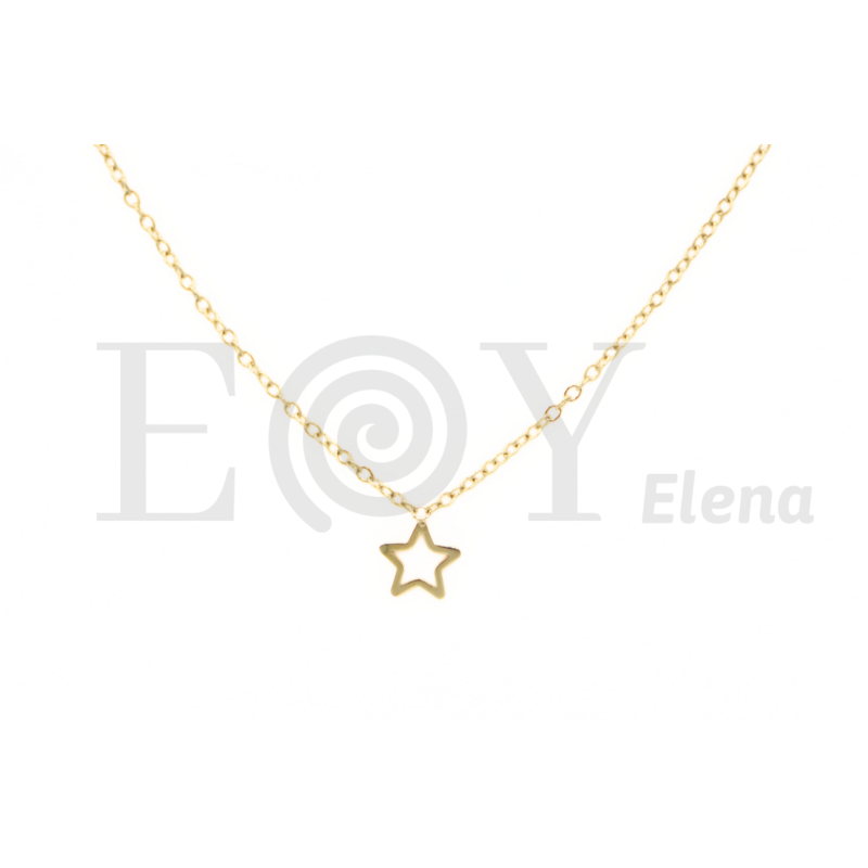 Collar de estrella pequeña