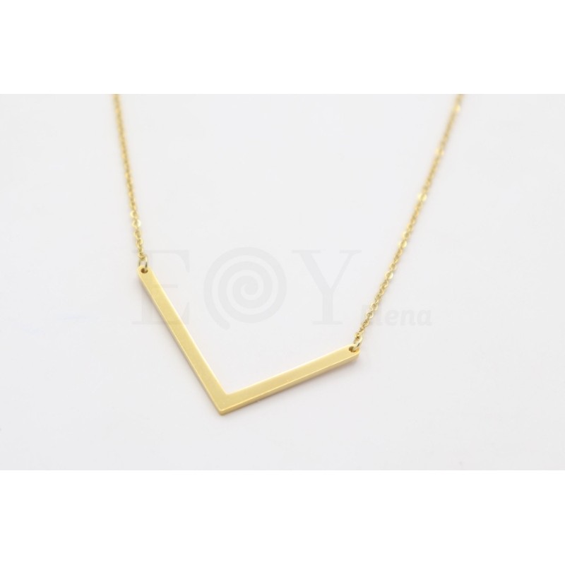 Collar de letra "L"