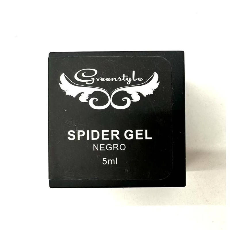 GEL SPIDER NEGRO